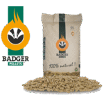 BADGER Pelletpalette – 65 Säcke à 15 kg